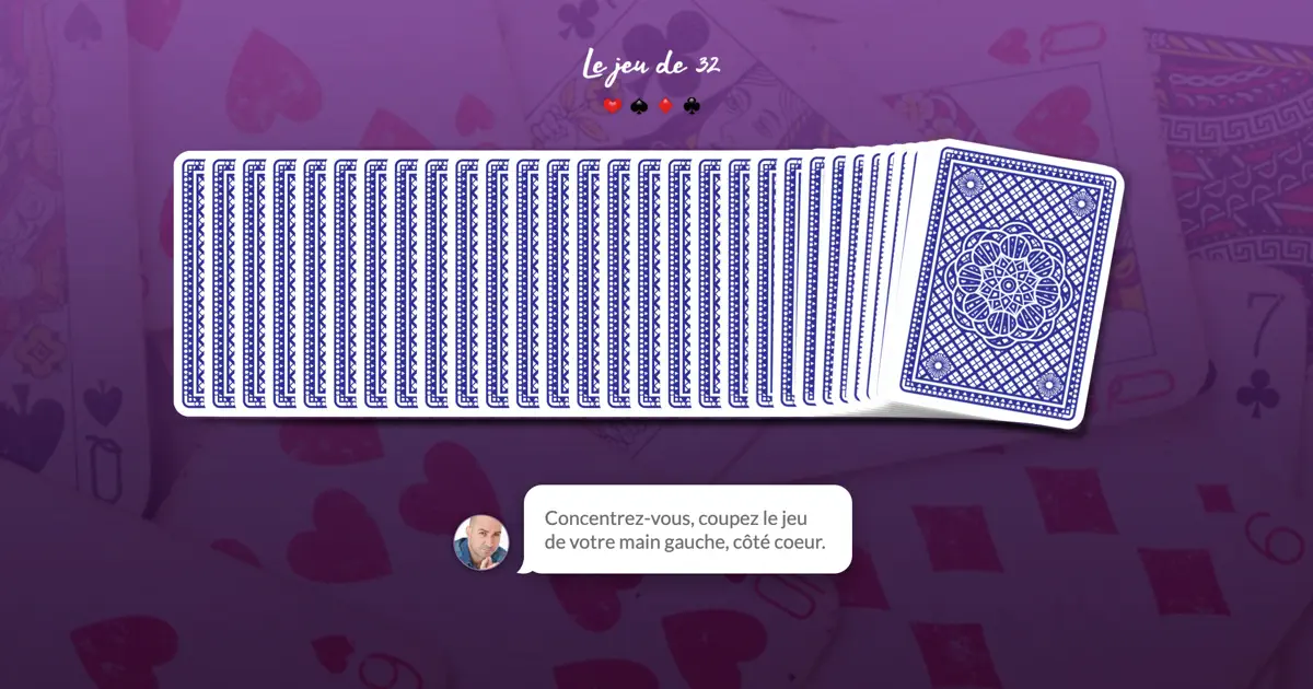 Jeu de cartes interactif
